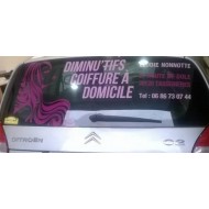 lettrage publicitaire pour smart