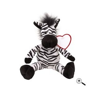 Plush zebra "Lorenzo"