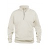 Sweatshirt Clique BASIC HALF ZIP