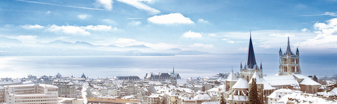 Impression drapeau publicitaire, bache et kakemono sur Lausanne